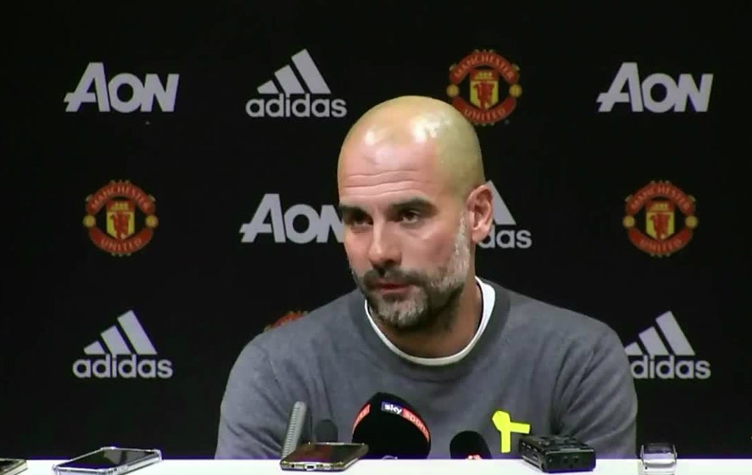 Guardiola: "Si la UEFA, la FIFA o la Premier me quieren suspender por llevar el lazo, está bien" Guardiola: "Si la UEFA, la FIFA o la Premier me quieren suspender por llevar el lazo, está bien"