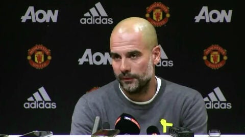 Guardiola, en rueda de prensa
