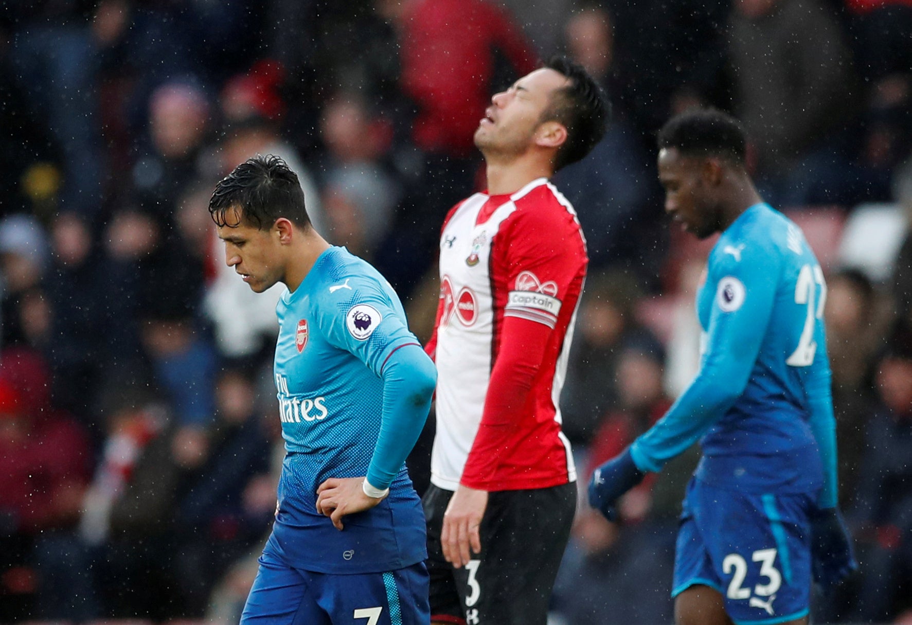 Giroud evita la derrota del Arsenal contra el Southampton Giroud evita la derrota del Arsenal contra el Southampton