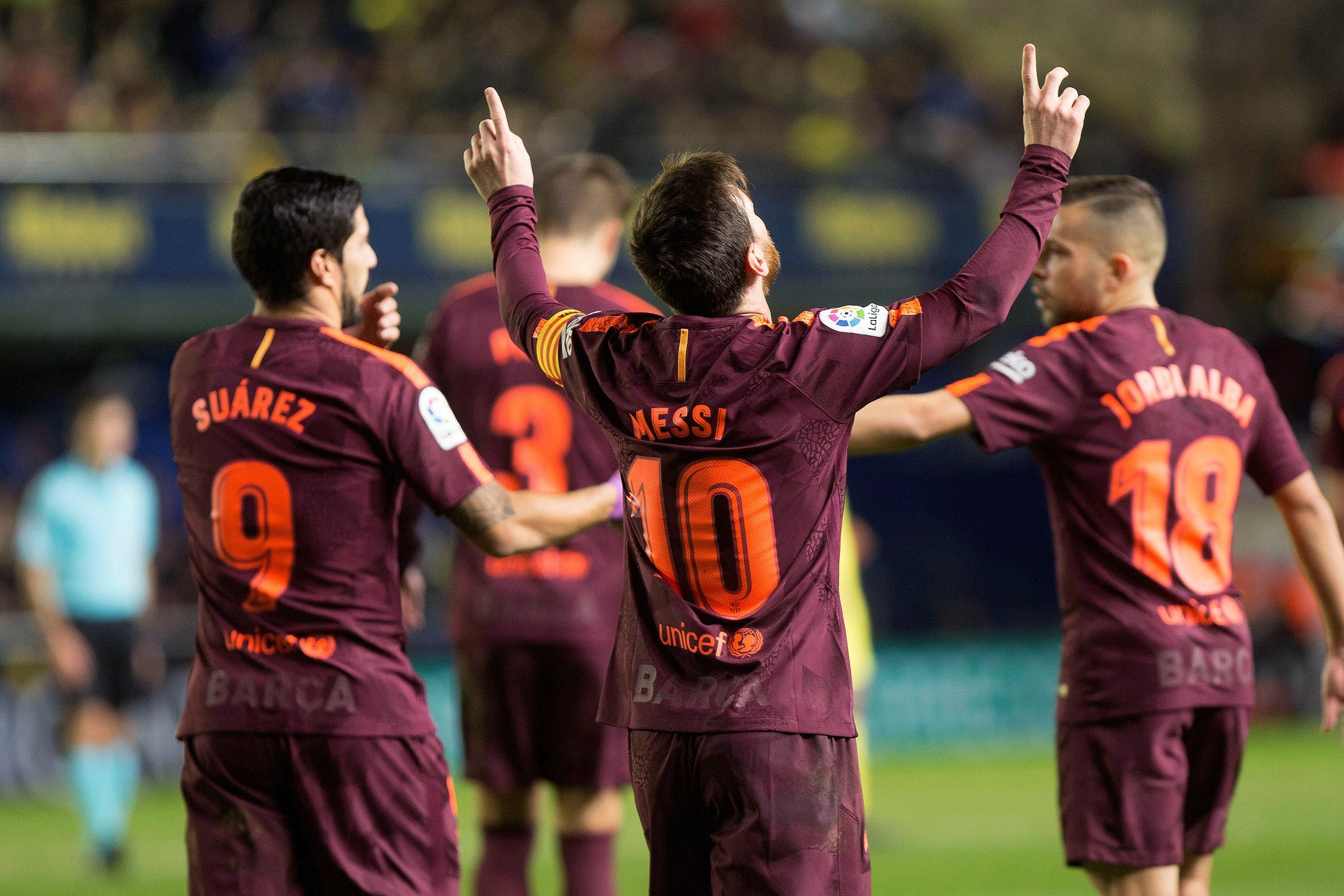 Messi mantiene la ventaja del Pichichi tras su tanto contra el Villarreal Messi mantiene la ventaja del Pichichi tras su tanto contra el Villarreal