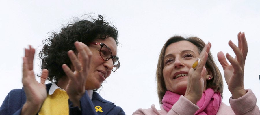 Marta Rovira y Carme Forcadell Marta Rovira y Carme Forcadell