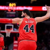 Nikola Mirotic, en el paritdo con los Chicago Bulls Nikola Mirotic, en el paritdo con los Chicago Bulls