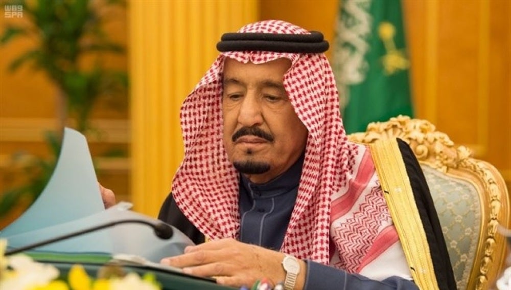 El rey de Arabia Saudí Salmán bin Abdulaziz