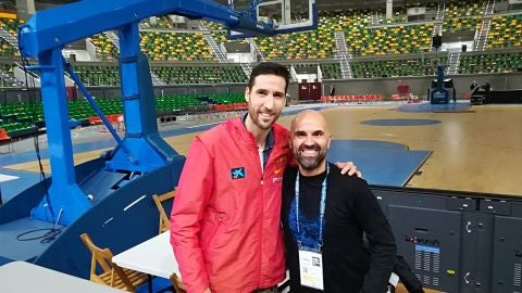 Sergio Vidal junto a David Camps