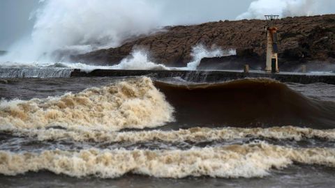 Temporal en Cantabria por el paso de la borrasca 'Ana'