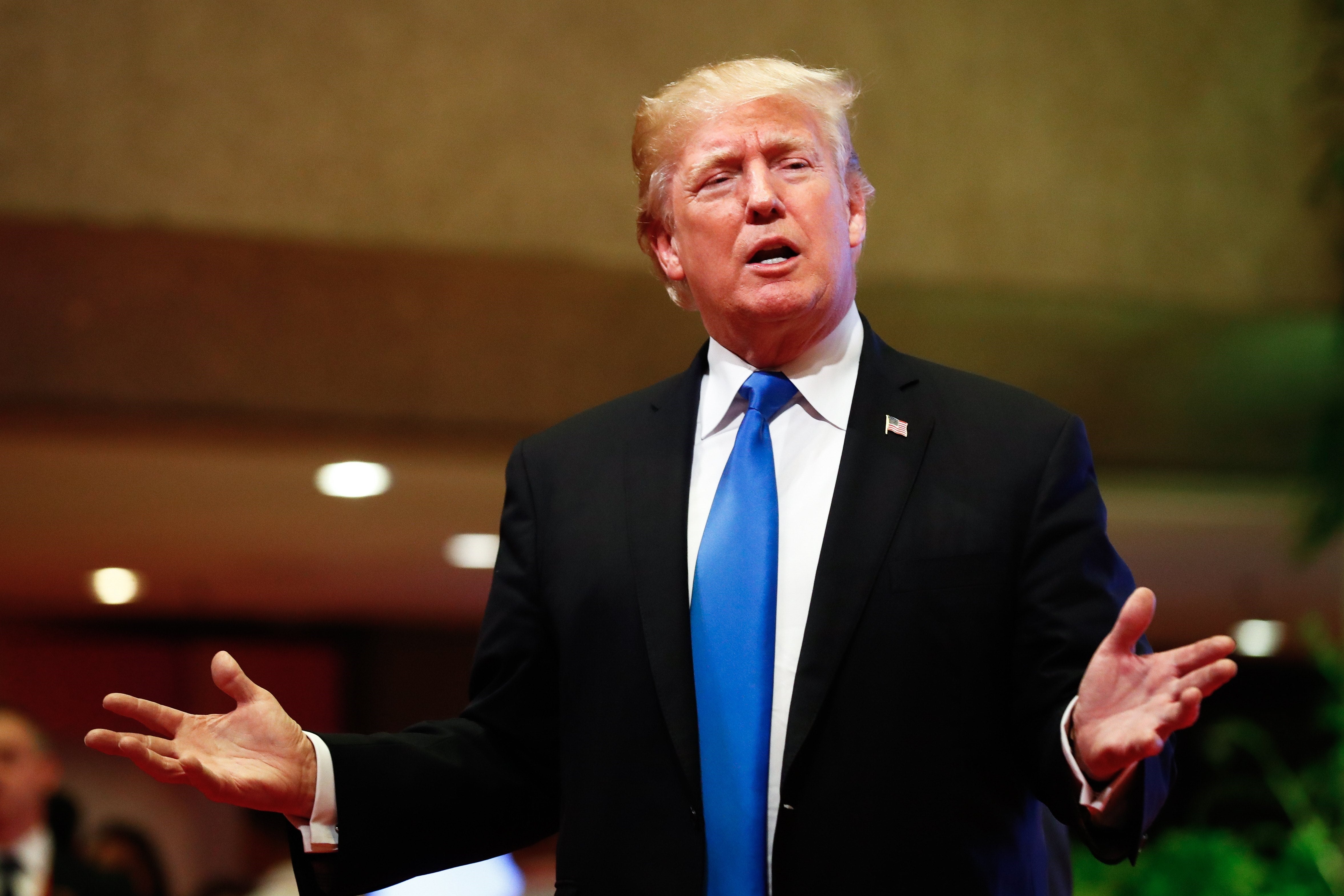 Trump responde a Kim Jong-un que su botón nuclear es "más grande y poderoso" Trump responde a Kim Jong-un que su botón nuclear es "más grande y poderoso"