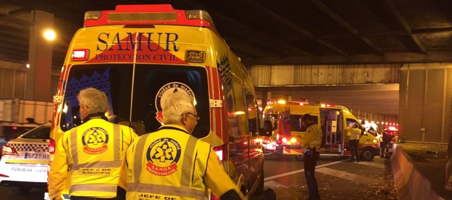 Los servicios de emergencias en el lugar del accidente Los servicios de emergencias en el lugar del accidente