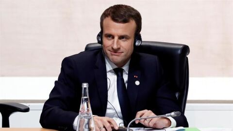 El presidente de Francia, Emmanuel Macron.