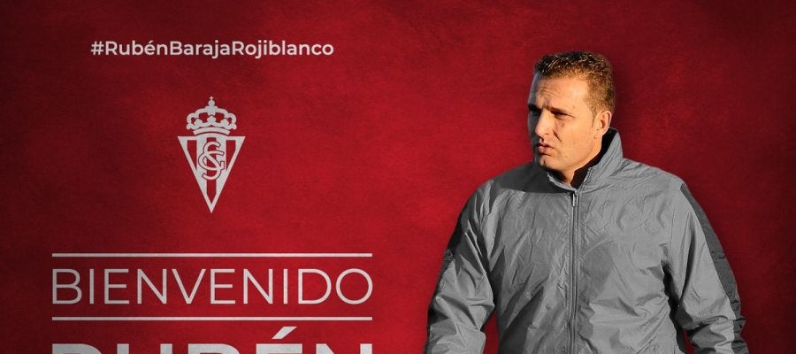 Rubén Baraja, nuevo entrenador del Sporting Rubén Baraja, nuevo entrenador del Sporting