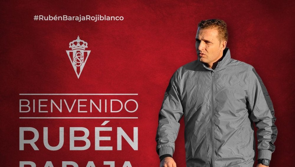 Rubén Baraja, nuevo entrenador del Sporting 