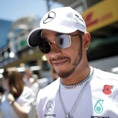 Hamilton, durante un Gran Premio Hamilton, durante un Gran Premio