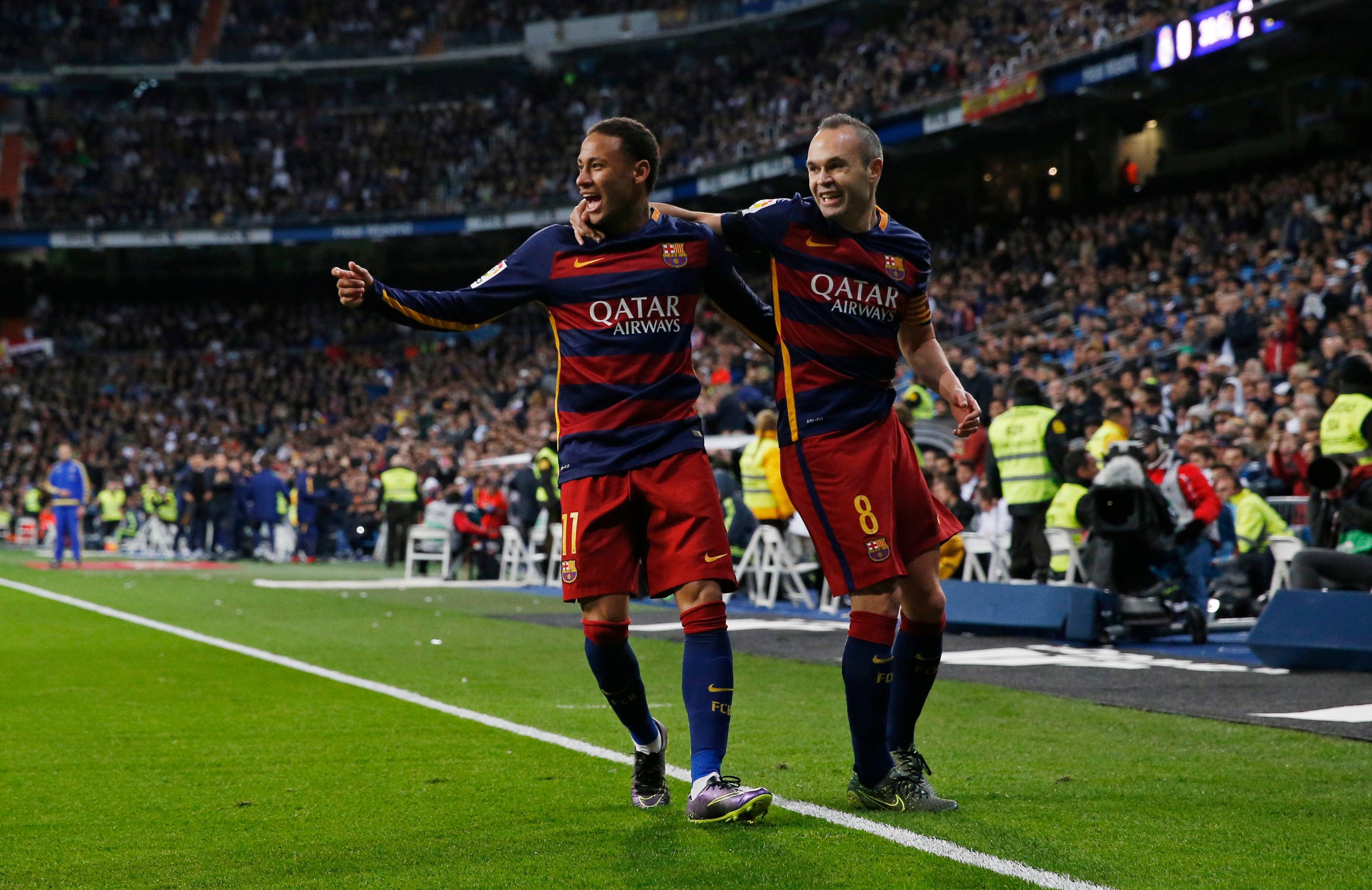 Iniesta: "Catalogaría de terrible que Neymar jugase en el Real Madrid" Iniesta: "Catalogaría de terrible que Neymar jugase en el Real Madrid"