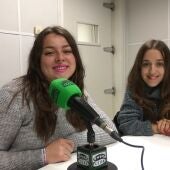 Ani Gutiérrez y Ainhoa Cuetos de Cruz Roja Juventud