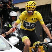 Chris Froome, en la última etapa del Tour 2017 Chris Froome, en la última etapa del Tour 2017