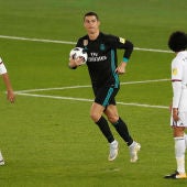 Cristiano Ronaldo tras anotar el 1-1 ante Al Jazira