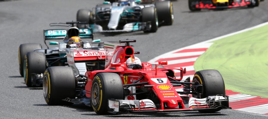 Momento del GP de Cataluña de 2017 Momento del GP de Cataluña de 2017