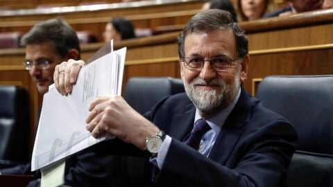 Mariano Rajoy en el Congreso de los Diputados