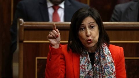 Margarita Robles en el Congreso de los Diputados