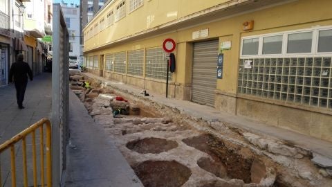Excavaciones arqueol&oacute;gicas junto al Mercado Central de Elche