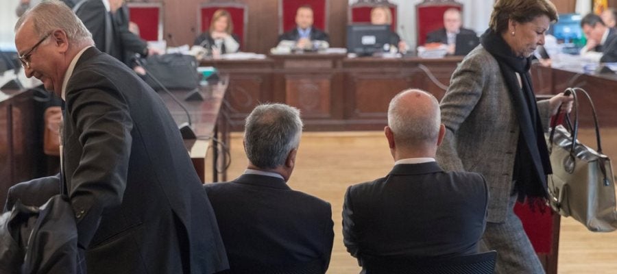 José Antonio Griñán y Manuel Chaves en el juicio de los ERE José Antonio Griñán y Manuel Chaves en el juicio de los ERE