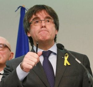 Carles Puigdemont en una imagen de archivo Carles Puigdemont en una imagen de archivo