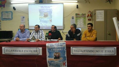 Presentaci&oacute;n de la Carrera en el CEIP Villalpando