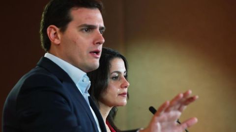Albert Rivera e In&eacute;s Arrimadas
