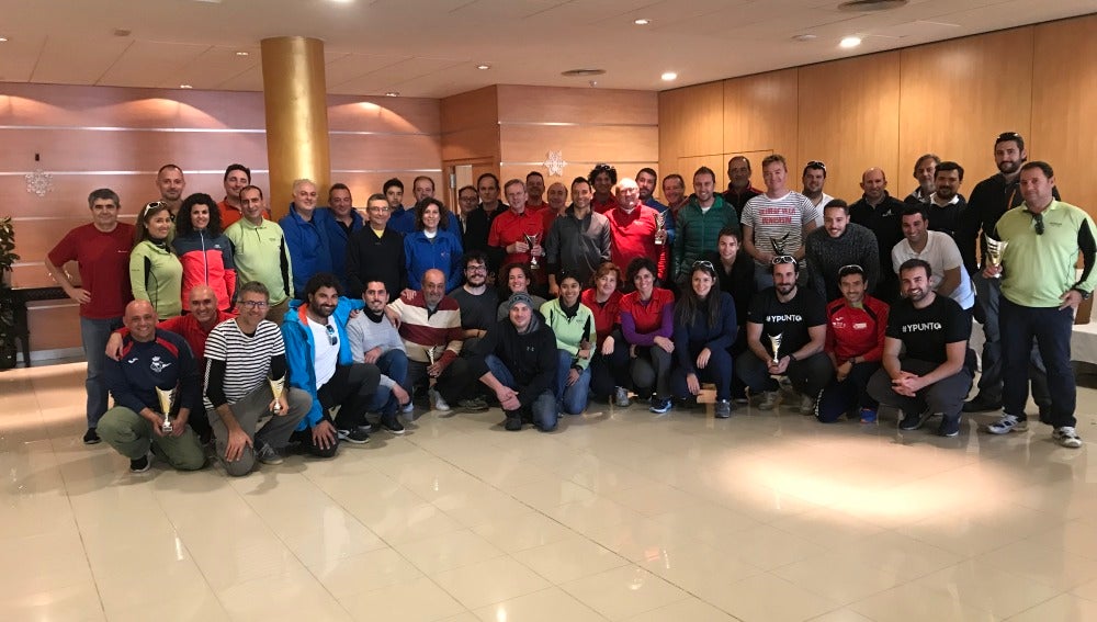 Participantes en la regata de Navidad RCN Castellón 2017