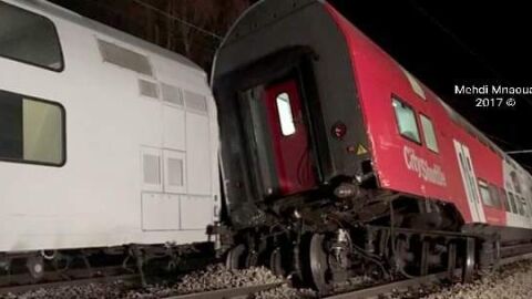 Accidente de tren en Austria