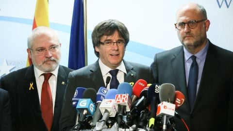Carles Puigdemont, president cesado de la Generalitat