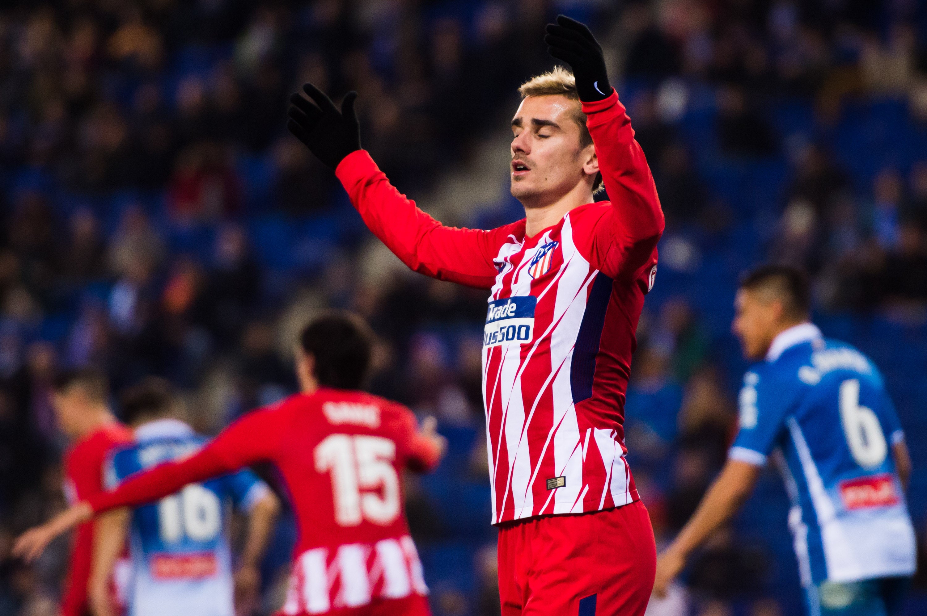 El Atlético pincha antes del Clásico frente al Espanyol y pierde su condición de invicto El Atlético pincha antes del Clásico frente al Espanyol y pierde su condición de invicto