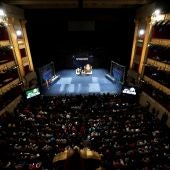 Vista general del Sorteo Extraordinario de la Lotería de Navidad, en el Teatro Real de Madrid