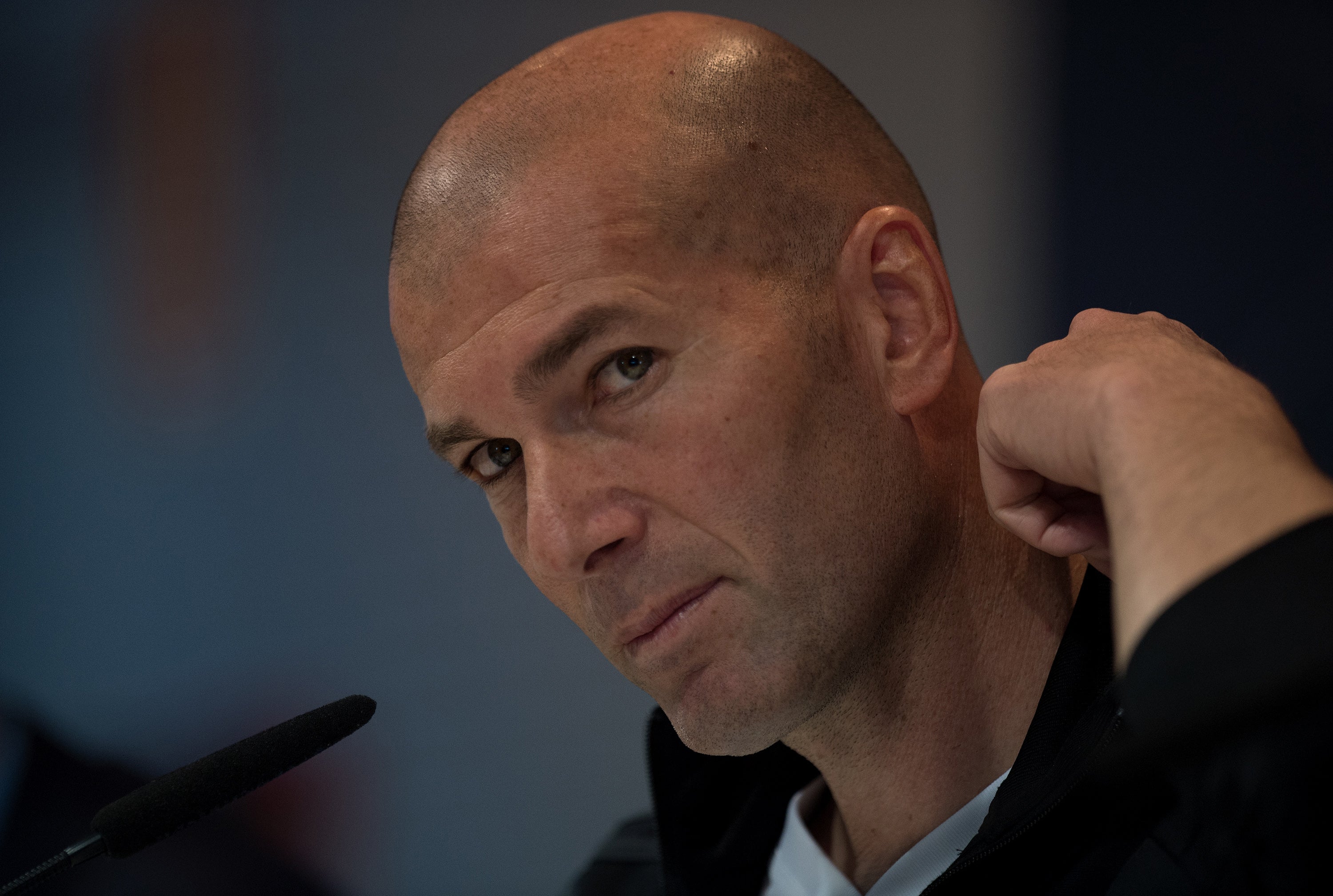 Zidane: "Ahora no necesito un portero" Zidane: "Ahora no necesito un portero"