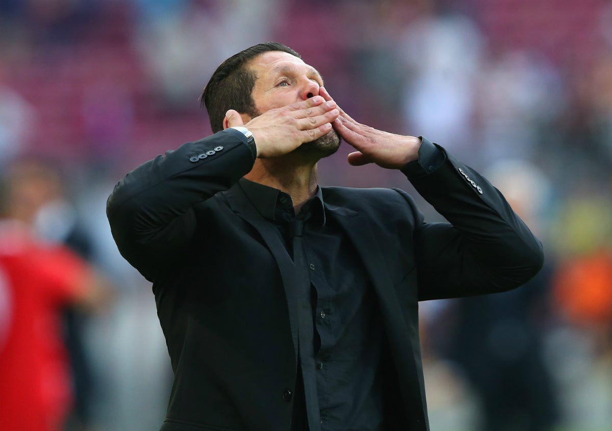 Diego Simeone cumple seis años como entrenador del Atlético de Madrid Diego Simeone cumple seis años como entrenador del Atlético de Madrid
