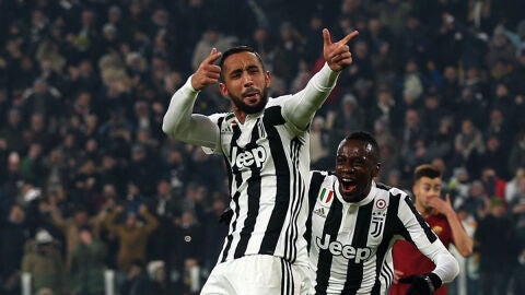 Benatia celebra un gol de la Juventus