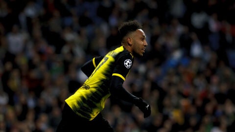 Aubameyang, con el Borussia Dortmund