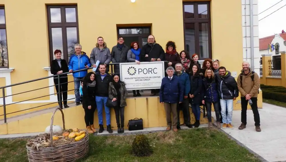 Participantes en la red SOLIDA en la reciente reunión de Croacia
