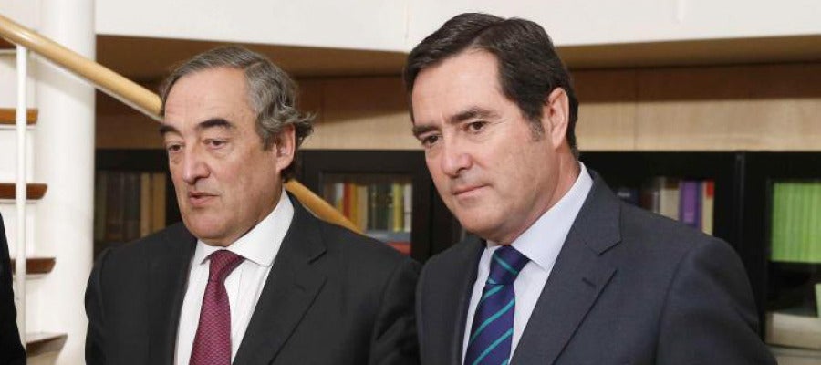 Juan Rosell y Antonio Garamendi Juan Rosell y Antonio Garamendi
