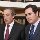 Juan Rosell y Antonio Garamendi