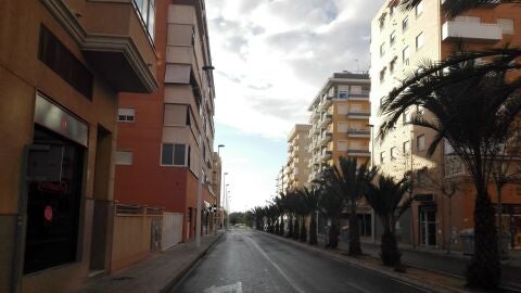 Calle del barrio Altabix/Universidad de Elche