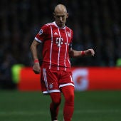Robben, en un partido con el Bayern