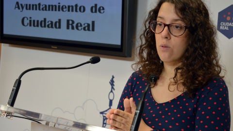 Sara Mart&iacute;nez, portavoz del equipo de gobierno