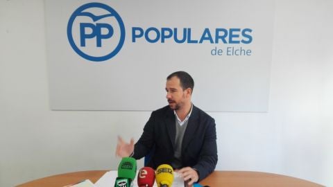 Jos&eacute; Navarro, Secretario General del PP de Elche