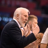 Popovich, durante un partido Popovich, durante un partido