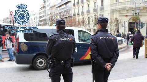 Dos agentes de la Polic&iacute;a Nacional 