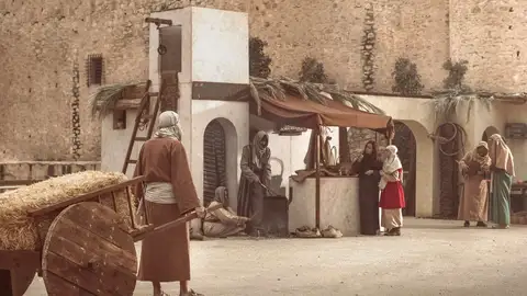 Pobladores de Elche Belen Viviente