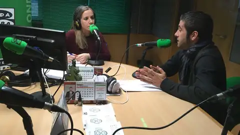 Xose Leal con Susana Pedreira Onda Cero Pontevedra