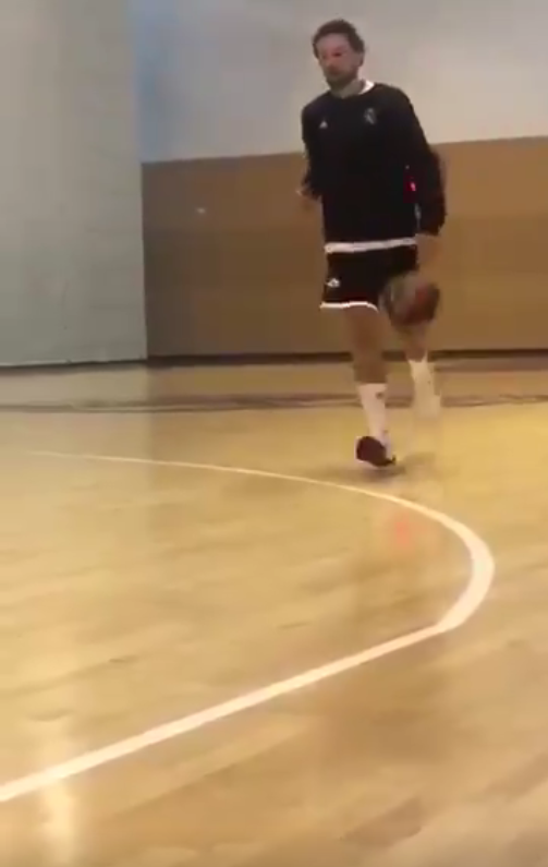 Llull comienza a correr cuatro meses y medio después de su lesión Llull comienza a correr cuatro meses y medio después de su lesión