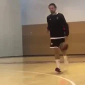 Sergio Llull corre durante su proceso de recuperación Sergio Llull corre durante su proceso de recuperación