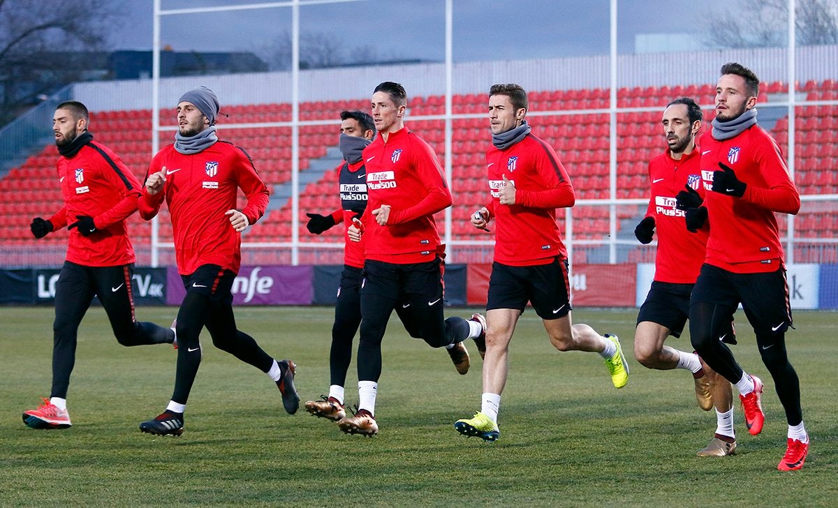 Vitolo, la gran novedad en la vuelta a los entrenamientos del Atlético de Madrid Vitolo, la gran novedad en la vuelta a los entrenamientos del Atlético de Madrid